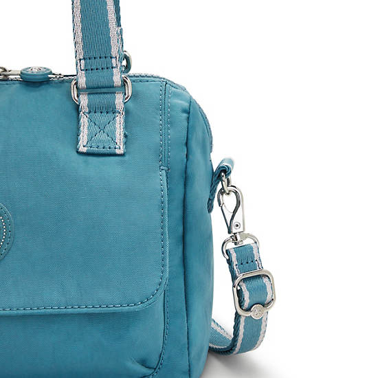 Sac À Main Kipling Zeva Handbag Turquoise | FR 1927XY